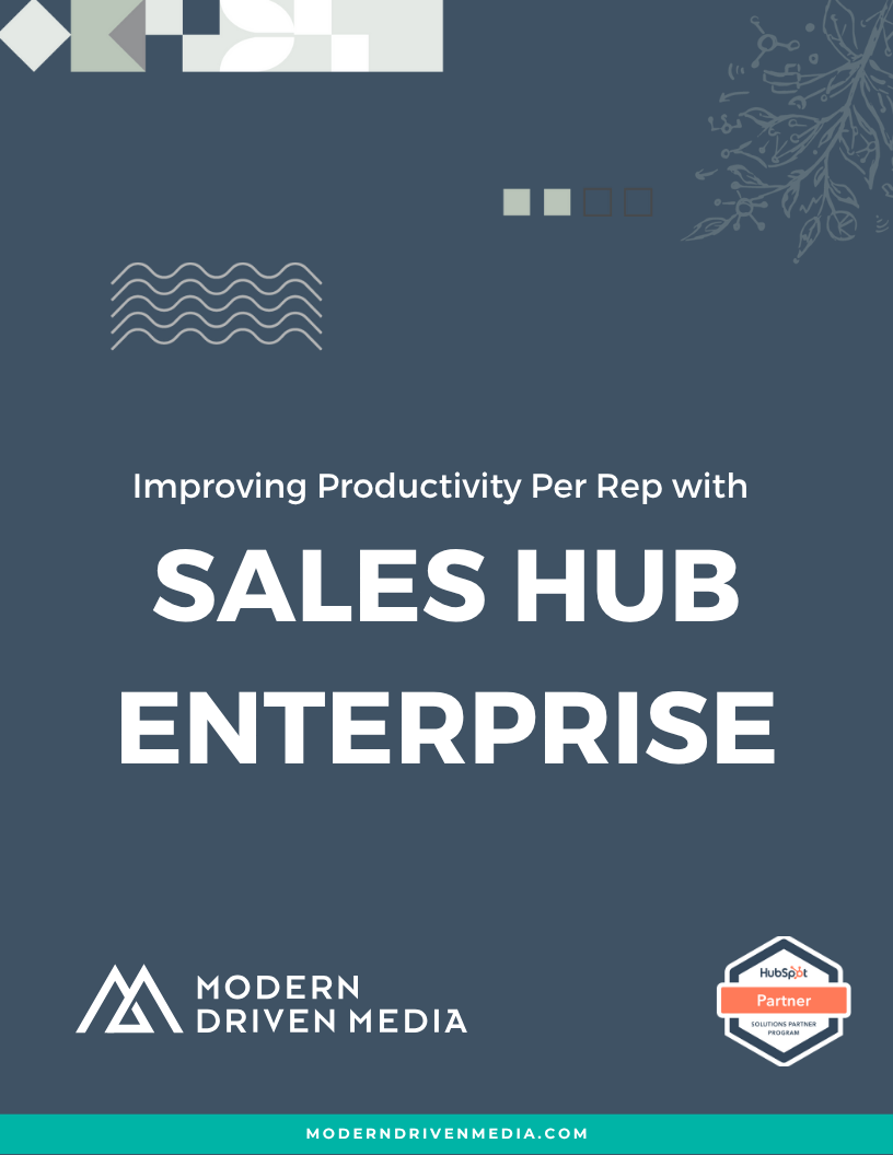 MDMs Sales Hub Enterprise Guide